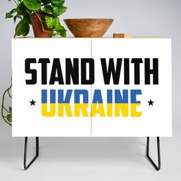 Stand With Ukraine Credenza