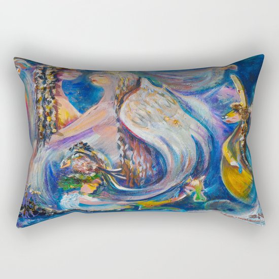 Touching Election Rectangular Pillow