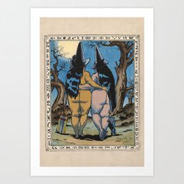 The witching hour Art Print