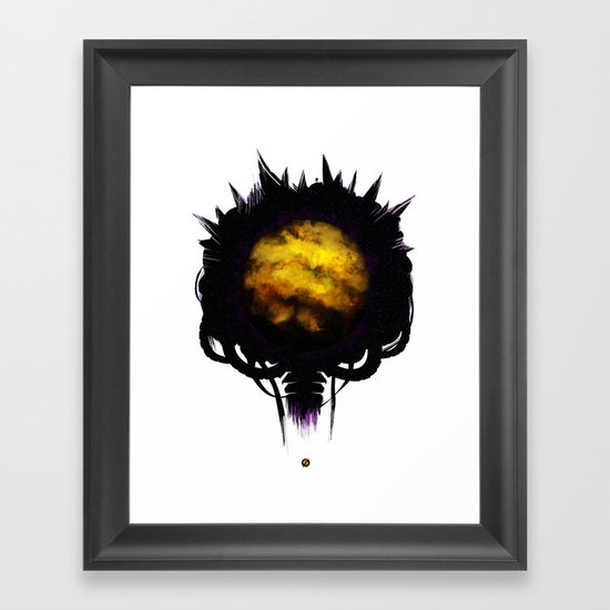 Zebes Framed Art Print