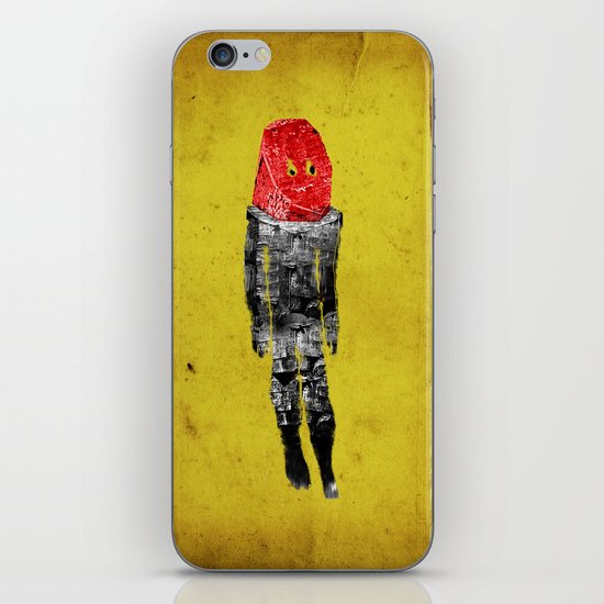 alien lipstick iPhone Skin