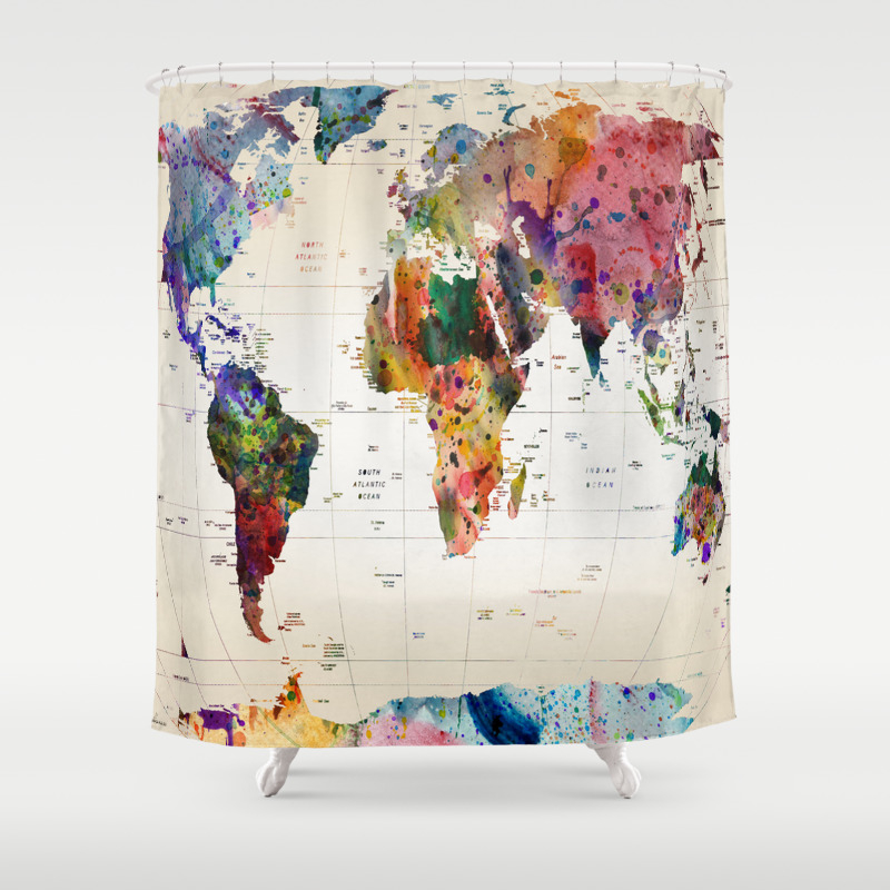 Shower Curtains  Society6 interior design ideas, ideas, interior decoration, home decor, and interior design Society 6 Shower Curtain 1080 x 1080