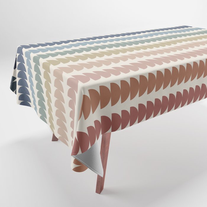 Maude Pattern- Vintage Multicolor Tablecloth