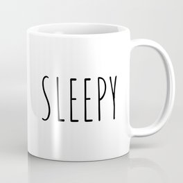 Sleepy Coffee Mug