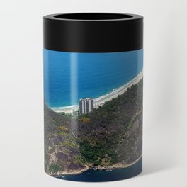 Brazil Photography - Dark Blue Bay By Rio De Janeiro Can Cooler