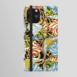 Colorful Quilt iPhone Wallet Case