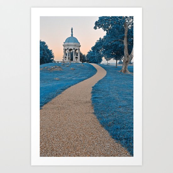 Antietam Sapphire Twilight Art Print