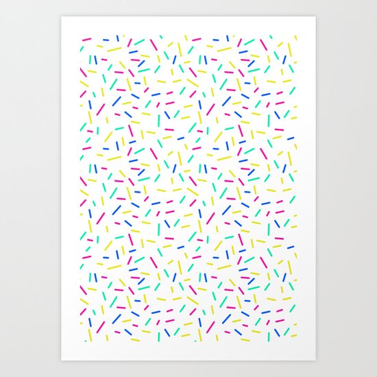 Hundreds and thousands Art Print