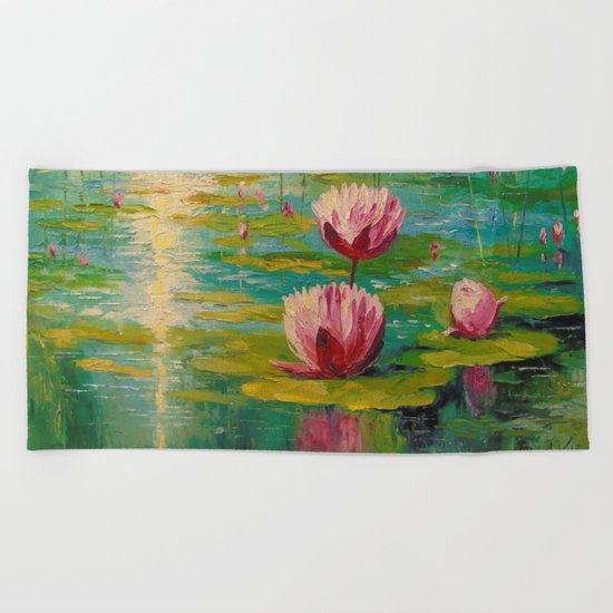Pond Beach Towel