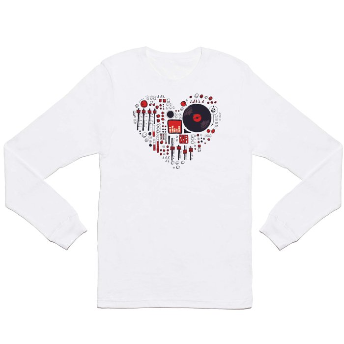 Music in every heartbeat Long Sleeve T Shirt