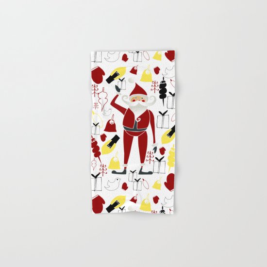 Santa claus Hand & Bath Towel