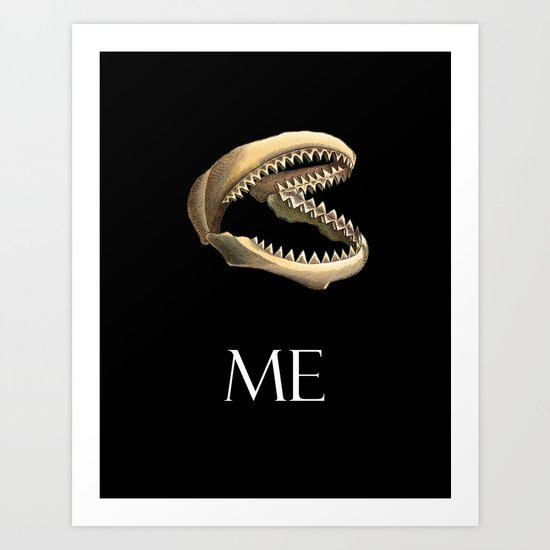 Bite Me Art Print