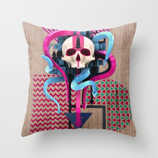 BeautifulDecay II Throw Pillow
