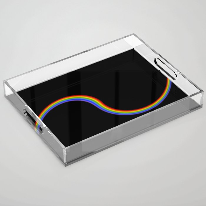 Variation on the Rainbow 5 Acrylic Tray