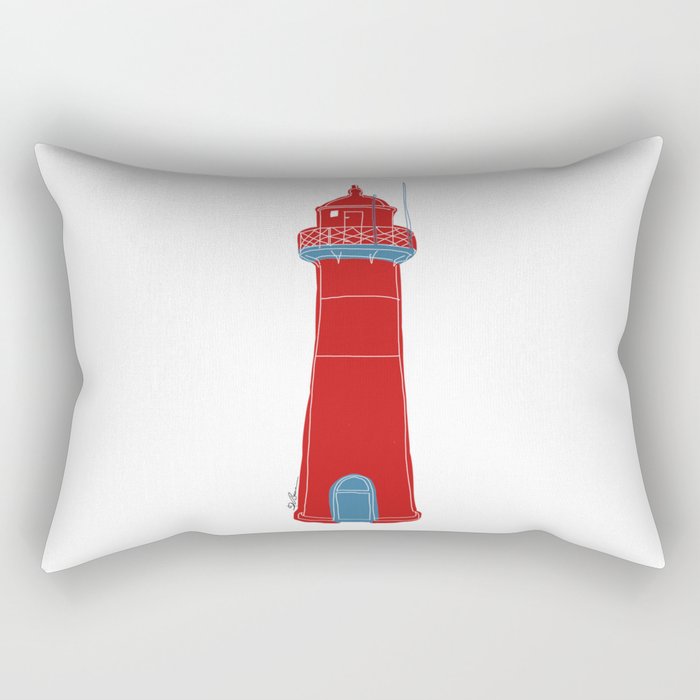 Lighthouse Rectangular Pillow