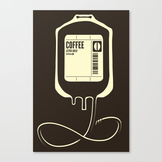 Coffee Transfusion Canvas Print