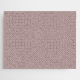 Mid-tone Pink Solid Color Pairs Tawny Mushroom PPG1054-5 - All One Single Shade Hue Colour Jigsaw Puzzle