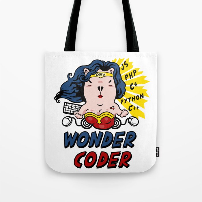Wonder Coder No.1 Tote Bag