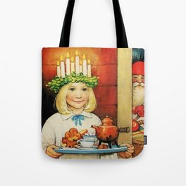 “Christmas Tea” by Jenny Nystrom Tote Bag