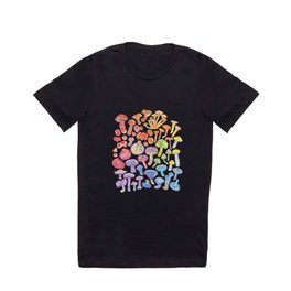 Wild Mushroom Rainbow T Shirt