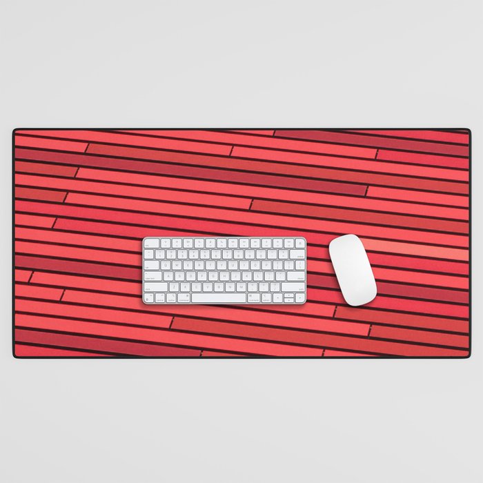 Red Desk Mat