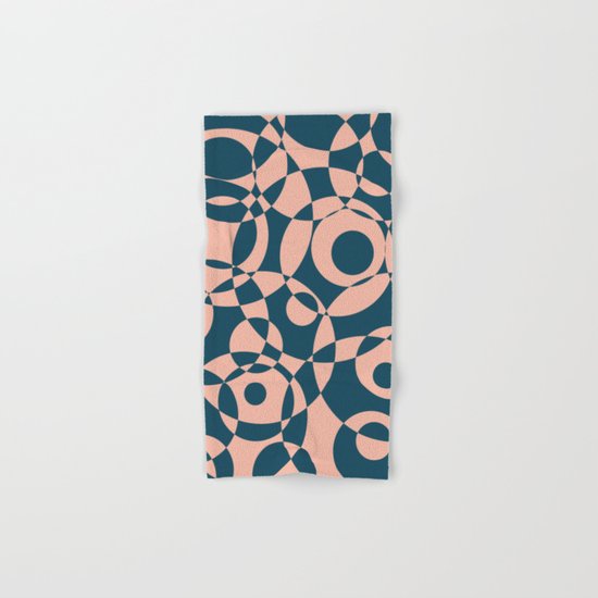 Abstract circles Hand & Bath Towel