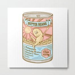 Butter Beans Metal Print