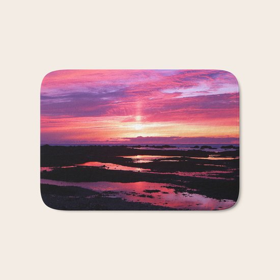 Red Haven Bath Mat