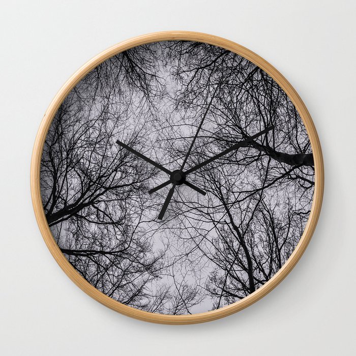 Trees/veins Wall Clock