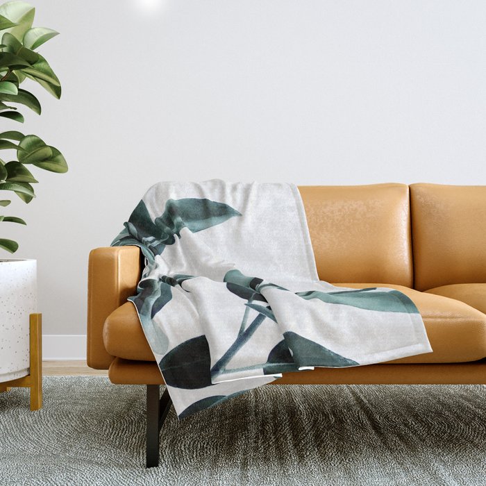 Natural obsession Throw Blanket