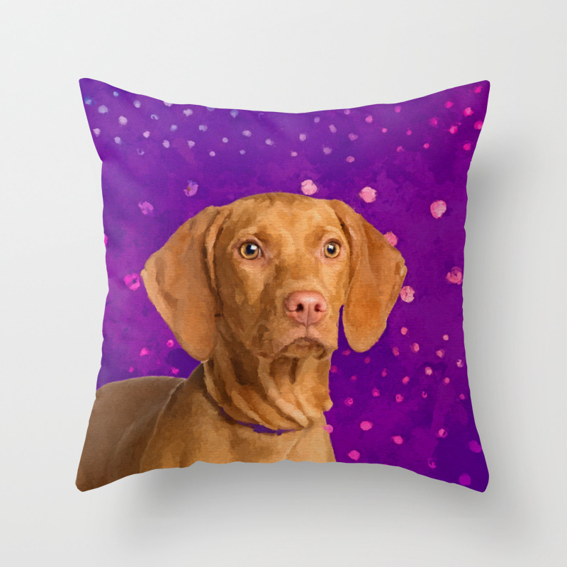 Vizsla - Hungarian pointer puppy on
