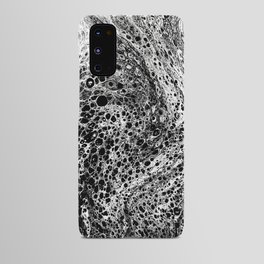black and white Android Case
