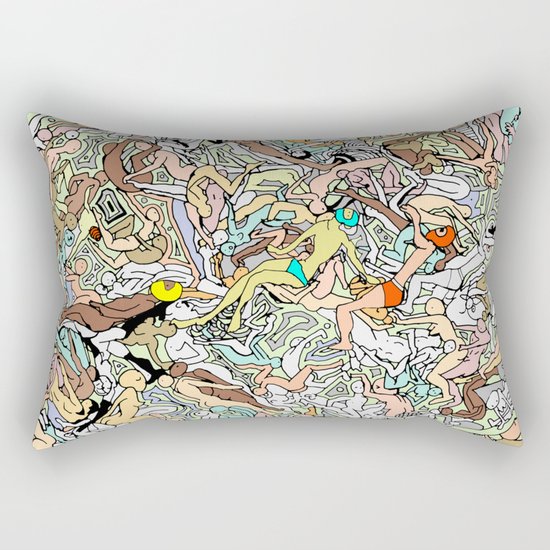 Martians Invasion Rectangular Pillow