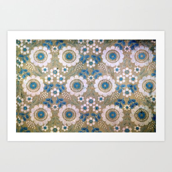 old flower Art Print