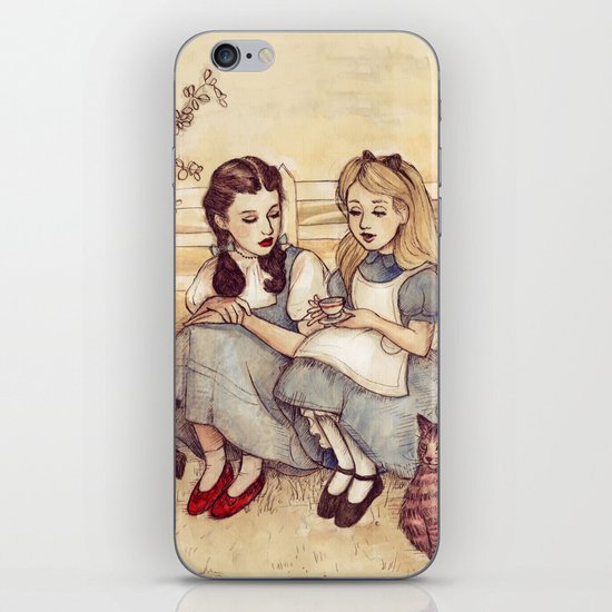 Dorothy and Alice iPhone & iPod Skin