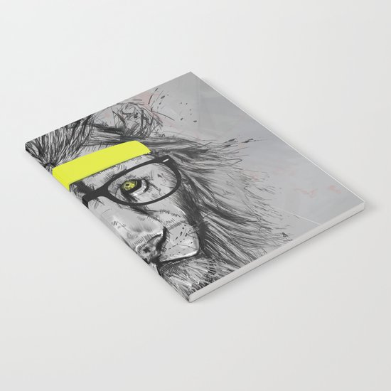 hipster lion Notebook