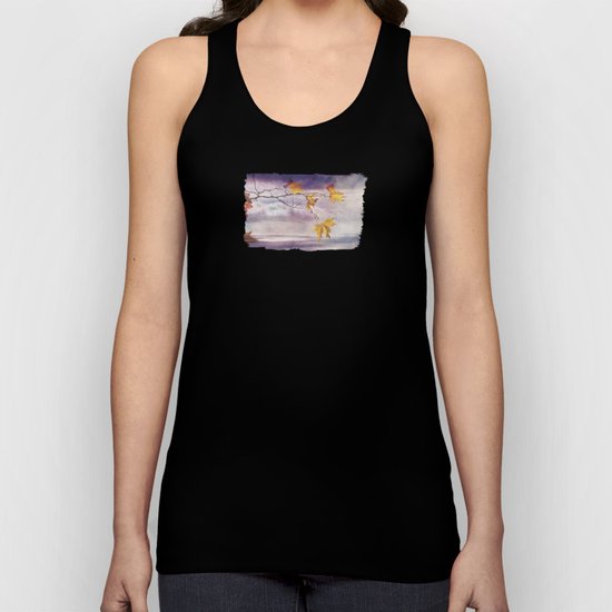 Faded Leaves - JUSTART © Unisex Tank Top