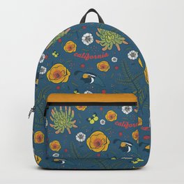 California Native, Blue Backpack