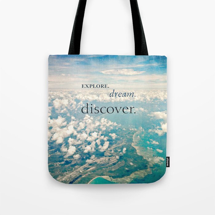 discover. Tote Bag