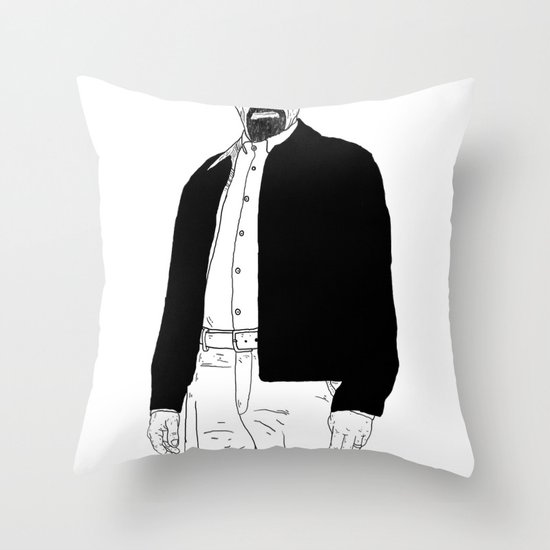 Walter White Throw Pillow