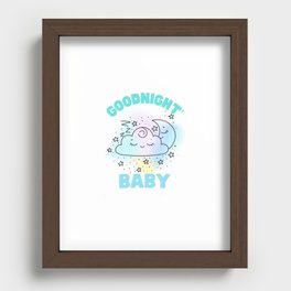 Goodnight Baby Recessed Framed Print