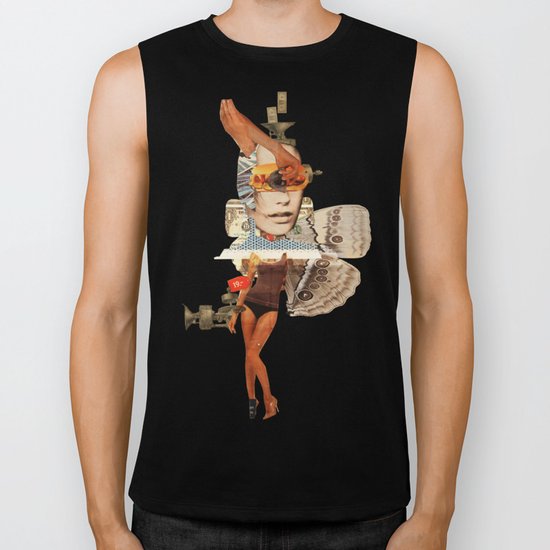 Butterfly Betty Biker Tank