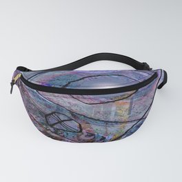 Maille bleue Fanny Pack