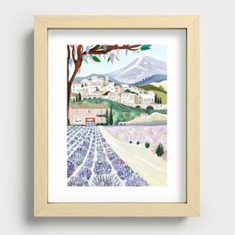 Provence, France Recessed Framed Print