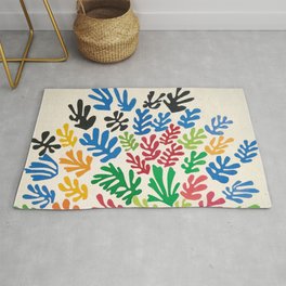 Leaf Cutouts by Henri Matisse (1953) Rug
