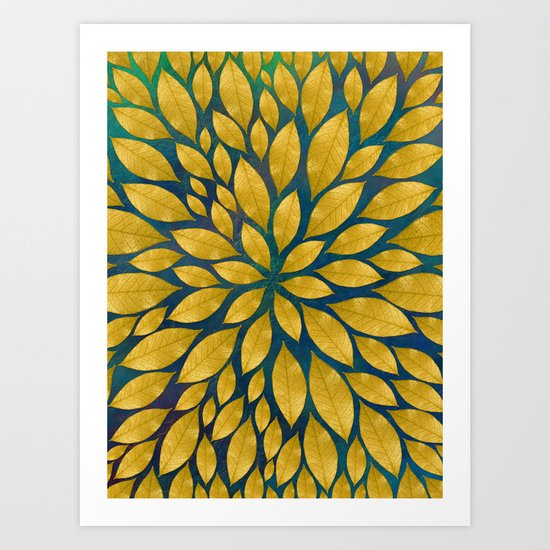Petal Burst #18 Art Print