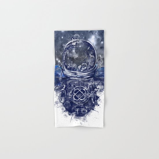 galaxy landscape Hand & Bath Towel