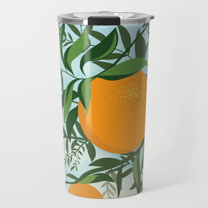 oranges Travel Mug