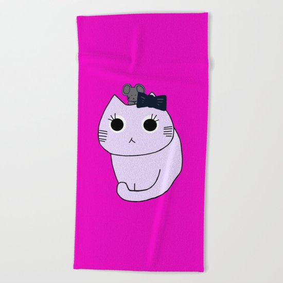 cat-402 Beach Towel