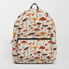 Mushroom Medley Pattern - Neutral Backpack